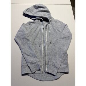 LULULEMON WOMEN'S FULL ZIP HOODIE GRAY COLOR SIZE 2